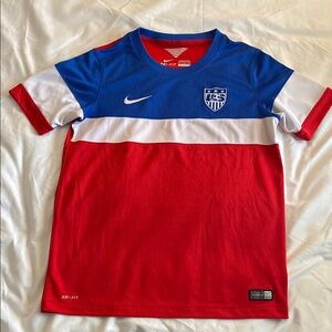 Nike Kids USA Soccer Sports Dri-fit Jersey